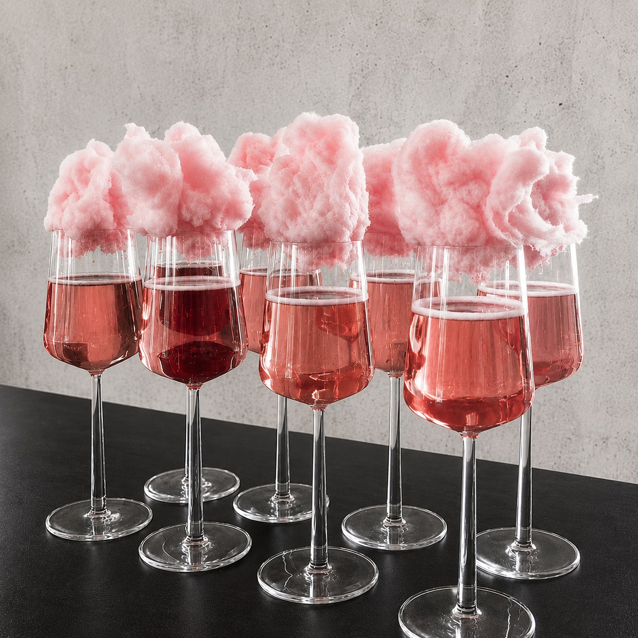 Cotton candy prosecco