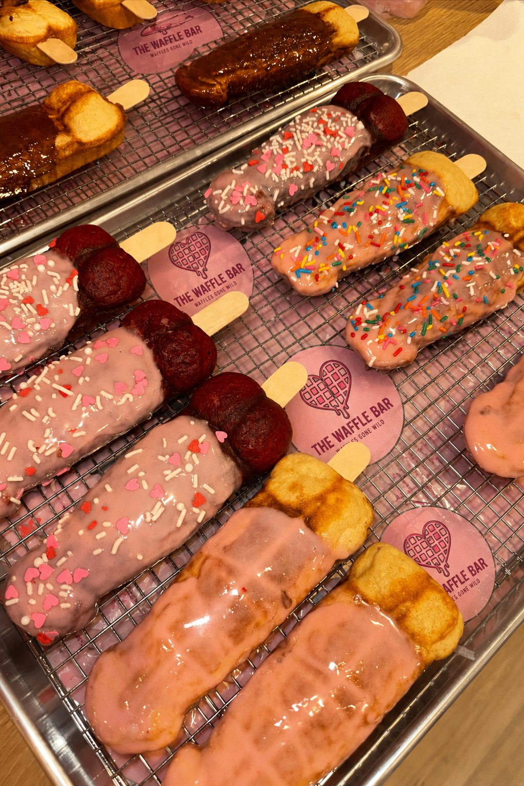 The Waffle Bar tray